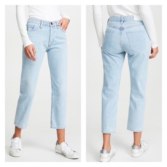 NEW Goldsign The‎ Low Slung 90s Straight Crop Jeans Nichols 29 - Picture 4 of 15